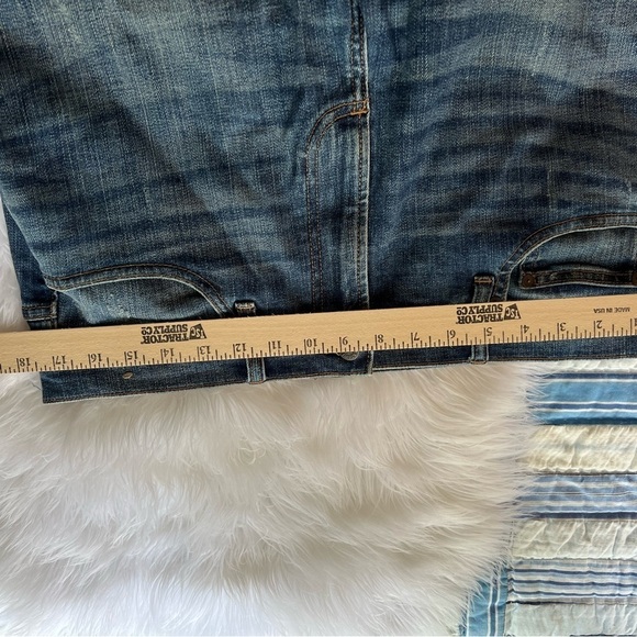 Madewell Men’s Skinny Jeans Distressed Hem Altered 34x27 - Picture 2 of 9